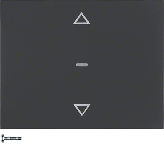 Berker 85245275 KNX-Funk Jalousie-Taste quicklink K.1 anthrazit. matt