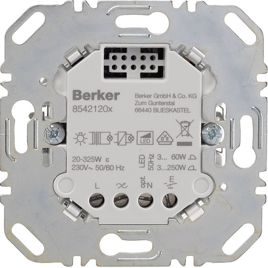 Berker 85421200 Universal Tastdimmer Komfort 1fach (R.L. C. LED)