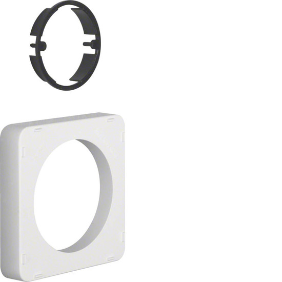 Berker 9103209 Aufputz-Rahmen mit Klemmring System 42 V polarweiß