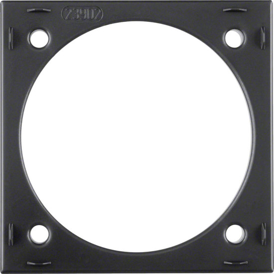 Berker 918252515 Aufbau-Distanzring. Integro Flow. anthrazit glänzend