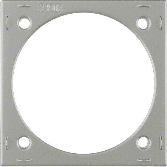 Berker 918252568 Aufbau-Distanzring. Integro Flow/Pure. chrom matt. lackiert