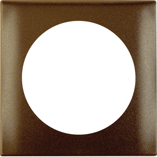 Berker 918272501 Rahmen 1fach. Integro Flow. braun matt