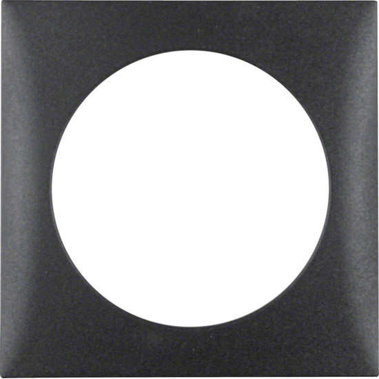 Berker 918272505 Rahmen 1fach. Integro Flow. anthrazit matt