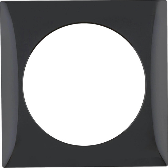 Berker 918272510 Rahmen 1fach. Integro Flow. schwarz glänzend
