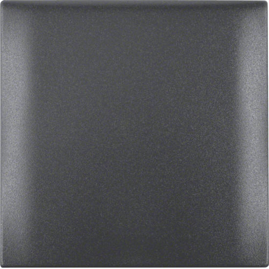 Berker 918282505 Rahmen mit Klappdeckel. Integro Flow. anthrazit matt