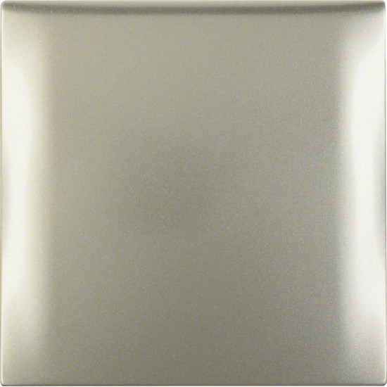 Berker 918282524 Rahmen mit Klappdeckel. Integro Flow/Pure. edelstahl matt. lackiert