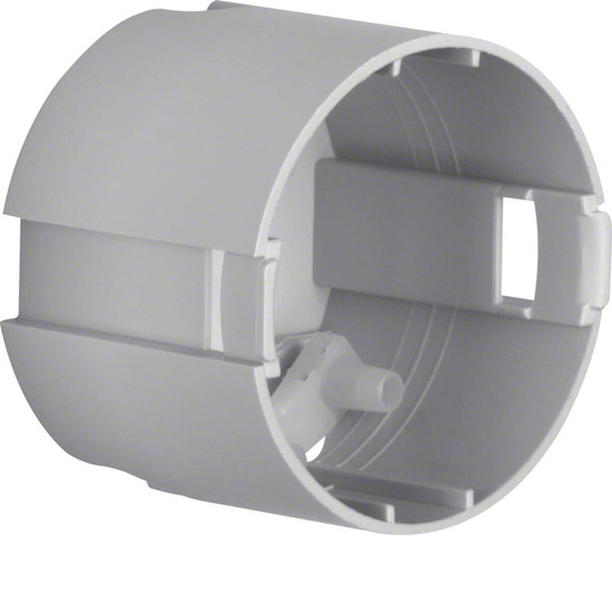 Berker 91887 Berührungsschutzdose Ø 49 mm. Integro Modul-Einsätze. grau