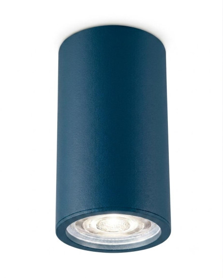 Bioledex HELSO-F Deckenleuchte GU10 Aufbau Deckenspot Marine Blau Anschrauben oder Kleben