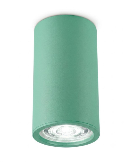 Bioledex HELSO-F Deckenleuchte GU10 Aufbau Deckenspot Mint Anschrauben oder Kleben