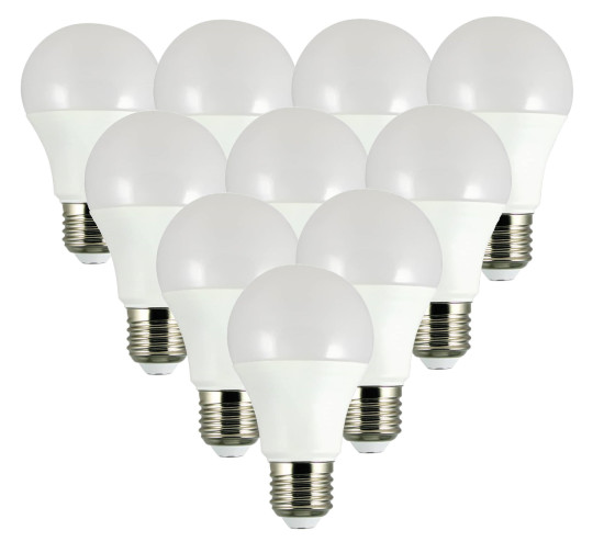 10er-Set Bioledex ARAXA LED Lampe E27 8W 810Lm Warmweiss = 60W Glühlampe