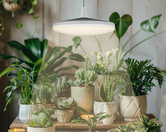 Bioledex GoLeaf LED Pflanzenlampe Vollspektrum E27 20W 3400K Pflanzenbeleuchtung