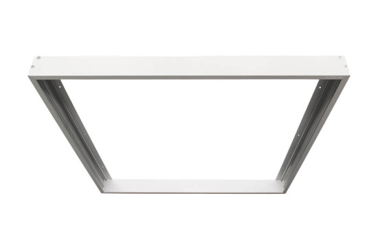 Bioledex 60x60cm Aufbaurahmen für LED Panels 600x600mm weiss