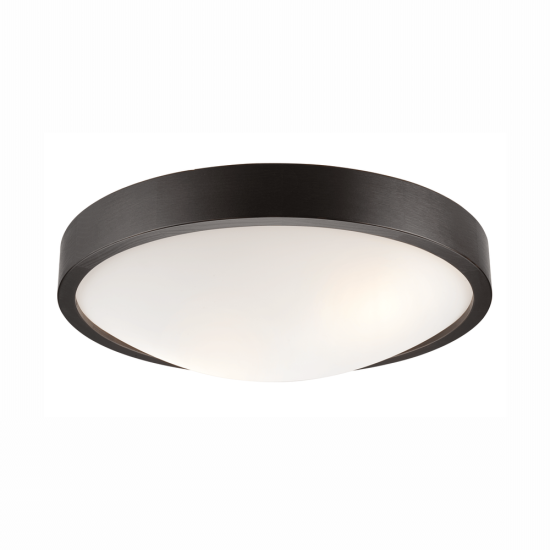 Bioledex Design Deckenleuchte 37cm 2x E27 Wenge Holz, Glas