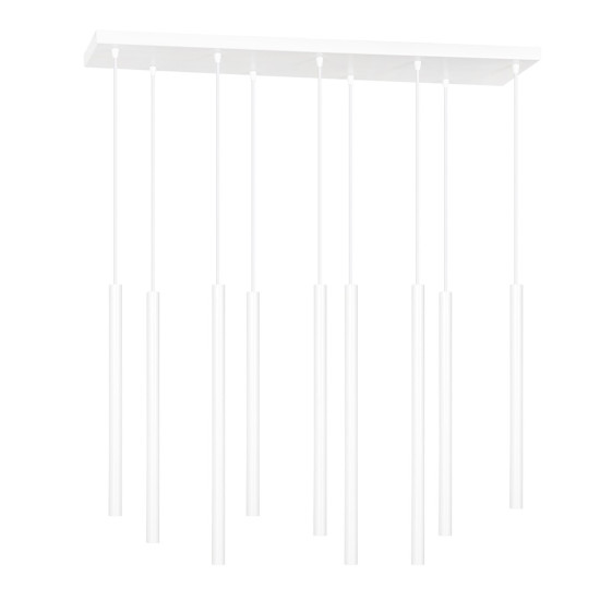 Bioledex Tamrisal Pendelleuchte 9-fach G9 weiß 92x120x22cm Made in Europe