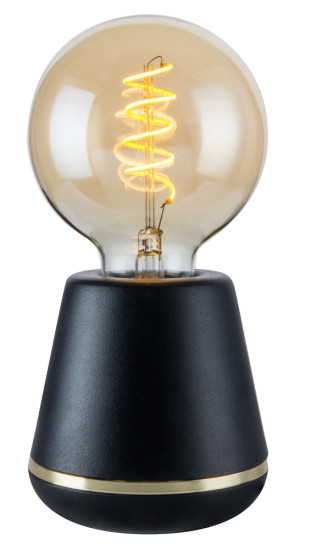 Bioledex Z610-434 Tischleuchte E27 Metall Schwarz