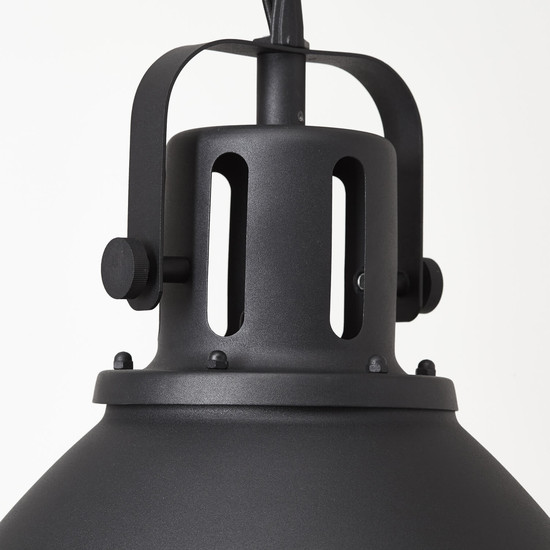 Brilliant Jesper Pendelleuchte 47cm E27 Schwarz 23770/06