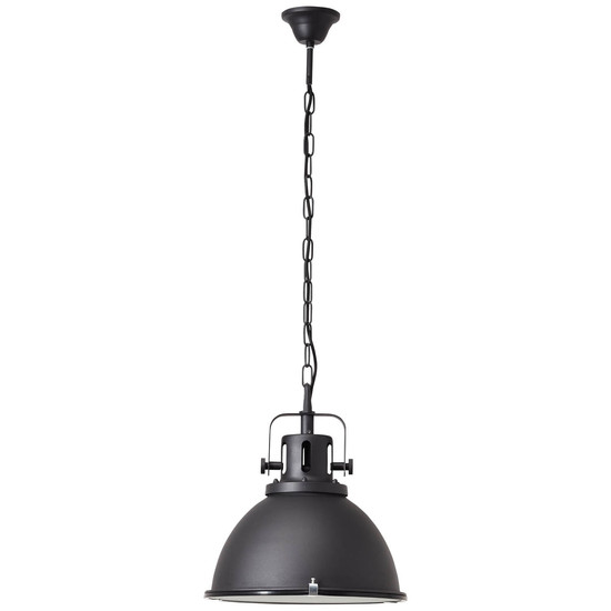 Brilliant Jesper Pendelleuchte 38cm E27 Schwarz 23772/06