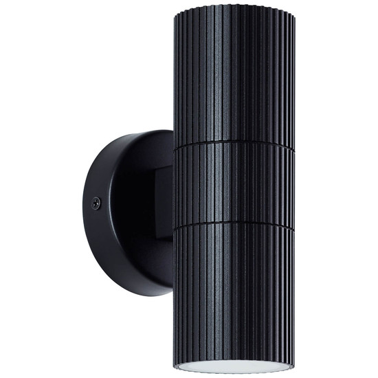 Brilliant Keola Außenwandleuchte GU10 IP44 Schwarz Up/Down Light 40921/06