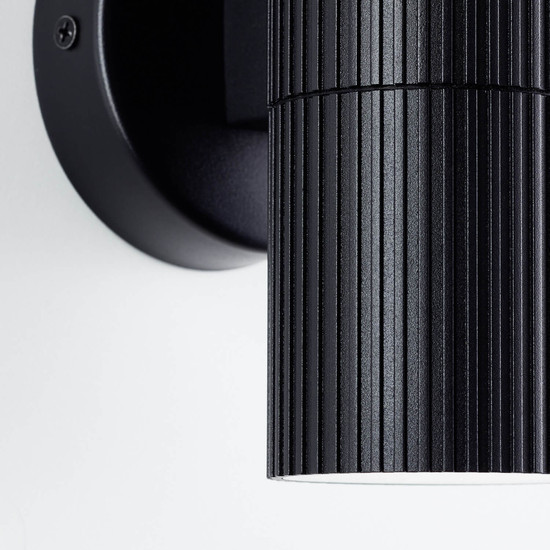 Brilliant Keola Außenwandleuchte GU10 IP44 Schwarz Up/Down Light 40921/06