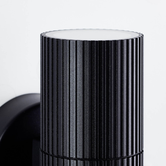 Brilliant Keola Außenwandleuchte GU10 IP44 Schwarz Up/Down Light 40921/06