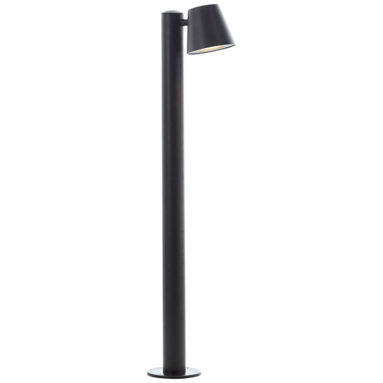 Brilliant Bari Außenstandleuchte 80cm GU10 IP44 Schwarz 44322/06