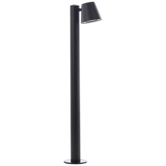 Brilliant Bari Außenstandleuchte 80cm GU10 IP44 Schwarz 44322/06