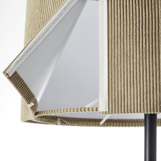 Brilliant Tony Steheuchte 150cm E27 Grau Schwarz 60096/22