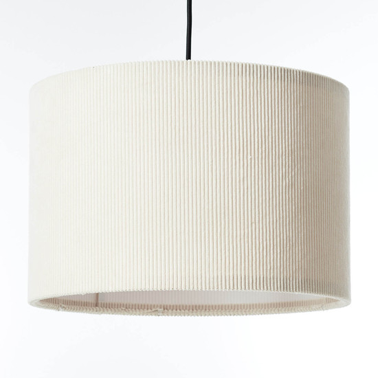 Brilliant Tony Pendelleuchte 35cm E27 Beige 60099/09