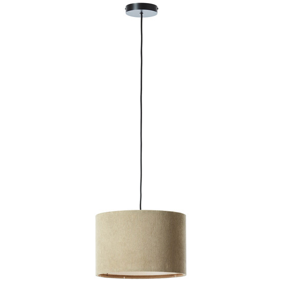 Brilliant Tony Pendelleuchte 35cm E27 Grau 60099/22