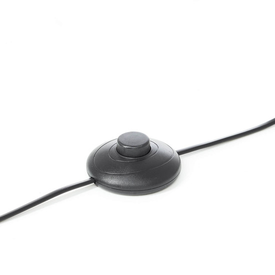 Brilliant Cadiz Stehleuchte 140cm GU10 Schwarz Matt Bronze Gebürstet 60116/76