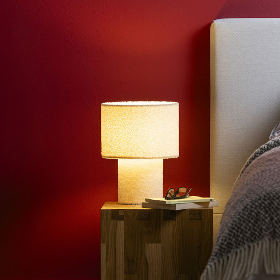 Brilliant Teddy Tischleuchte 30cm E27 Beige 60160/09