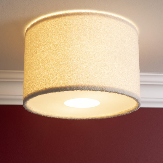 Brilliant Teddy Deckenleuchte 2-flammig E27 Beige 60161/09
