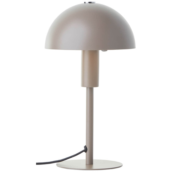 Brilliant Petite Tischleuchte 27cm E14 Taupe Matt 60180/20