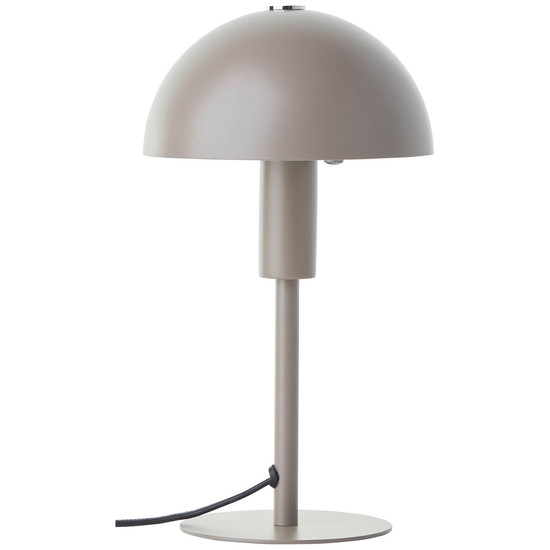Brilliant Petite Tischleuchte 27cm E14 Taupe Matt 60180/20