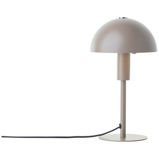 Brilliant Petite Tischleuchte 27cm E14 Taupe Matt 60180/20