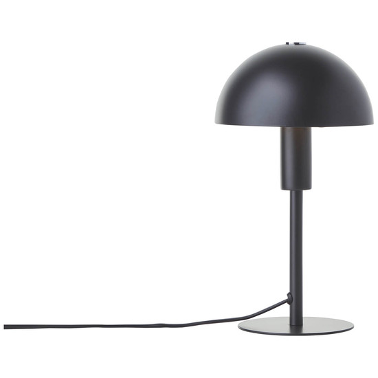 Brilliant Petite Tischleuchte 27cm E14 Schwarz Matt 60180/76