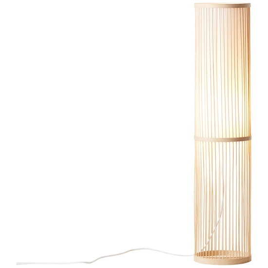 Brilliant Nori Standleuchte, 1-flammig E27 Natur Weiß 92771/09