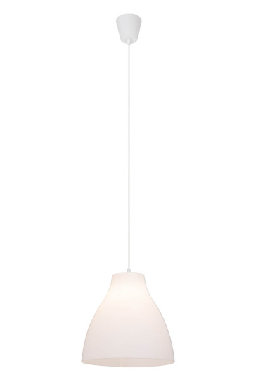Brilliant Bizen Pendelleuchte 28cm E27 Weiß 93428A05