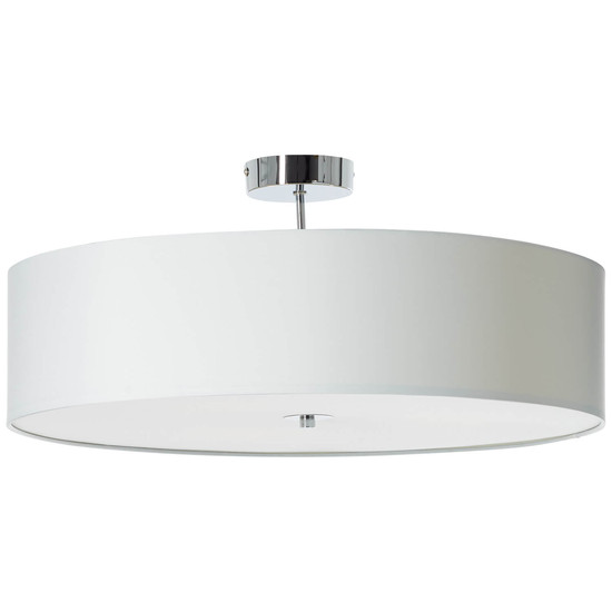 Brilliant Andria Deckenleuchte 60cm E27 Weiß Chrom 93522/05
