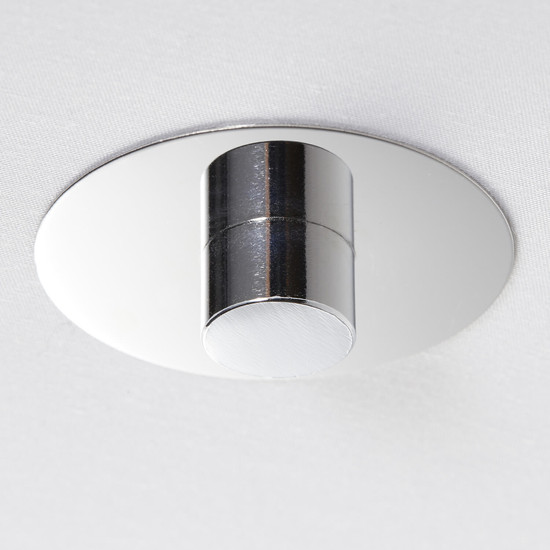 Brilliant Andria Deckenleuchte 60cm E27 Chrom Hellgrau 93522/22