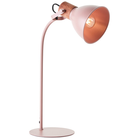 Brilliant Erena Tischleuchte 52cm E27 Pink Hell FSC® 94555/04