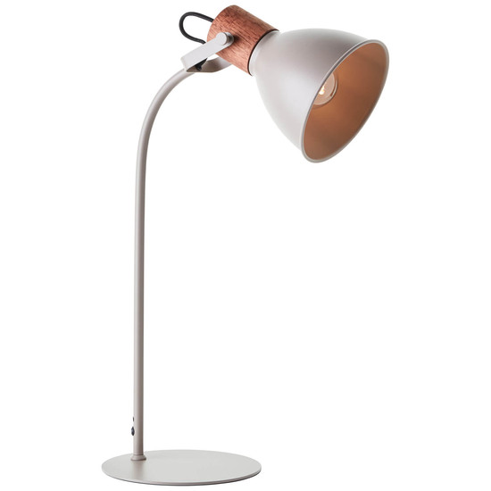 Brilliant Erena Tischleuchte 52cm E27 Taupe FSC® 94555/20