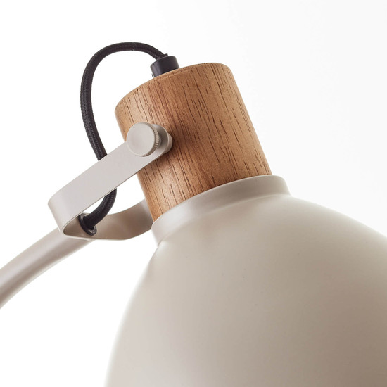Brilliant Erena Standleuchte 1,5m E27 Taupe FSC® 94556/20