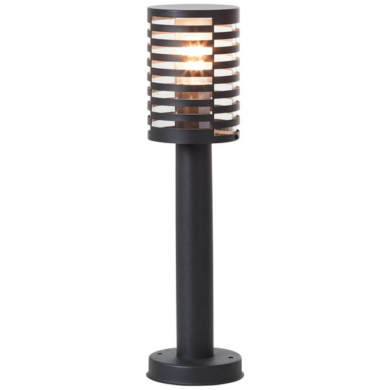 Brilliant Venlo Außensockelleuchte 50cm E27 IP44 Schwarz Matt 96425/76