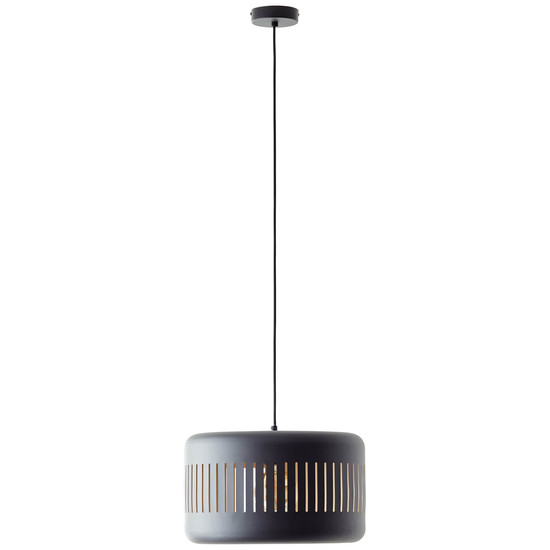 Brilliant Tyas Pendelleuchte, 1-flammig E27 Schwarz Gold 99799/86