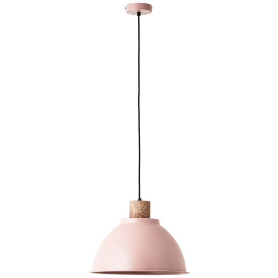 Brilliant Erena Pendelleuchte 38cm E27 Pink Hell FSC® 99836/04