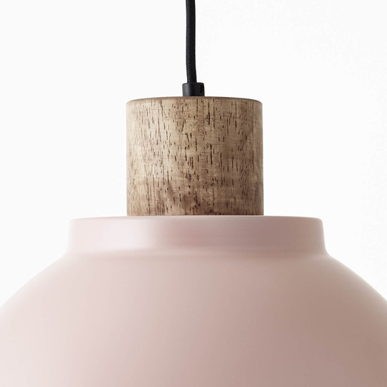Brilliant Erena Pendelleuchte 38cm E27 Pink Hell FSC® 99836/04