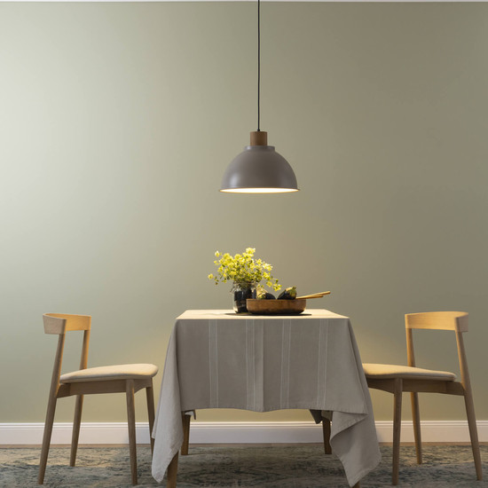 Brilliant Erena Pendelleuchte 38cm E27 Taupe FSC® 99836/20