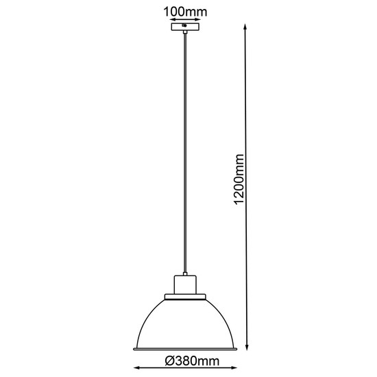 Brilliant Erena Pendelleuchte 38cm E27 Taupe FSC® 99836/20