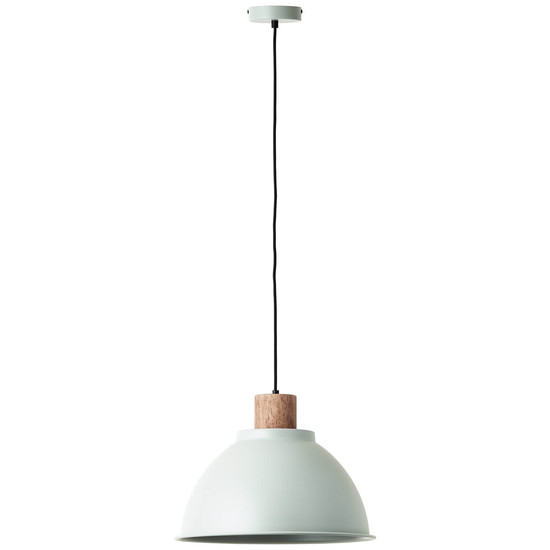 Brilliant Erena Pendelleuchte 38cm E27 Hellgrün FSC® 99836/63